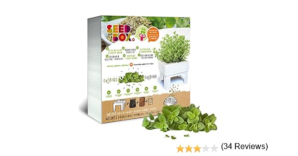 SeedBox SBCUOR-Oregano: Amazon.es: Jardín