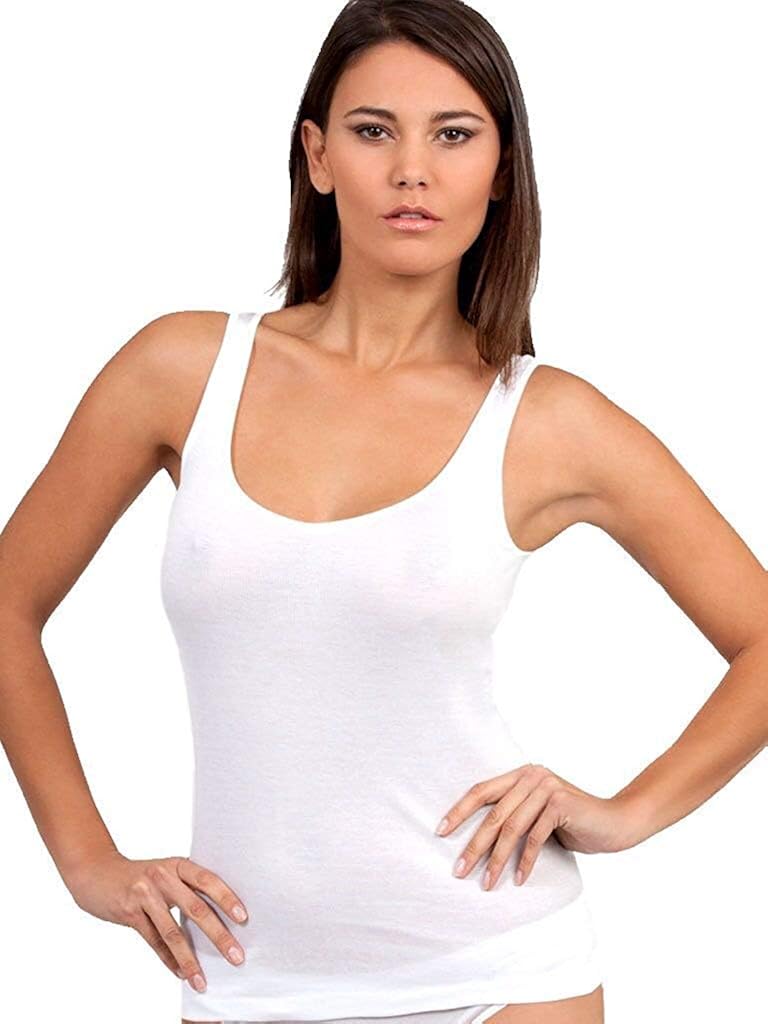 EGI Luxury 100%" Filo di Scozia Cotton Women's Tank ...