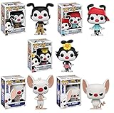 Funko Animaniacs: Yakko, Wakko, and Dot & Pinky and The Brain Pop! Figure Set of 5