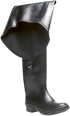 men's thigh high rubber boots