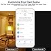 PECHAM WiFi Smart Plug Mini Plug, Remote Control Your Appliances Anywhere, Timing Function, Works with Alexa Echo/Google Home/IFTTT for Voice Control, No Hub Required Smart Socket (1 pack)