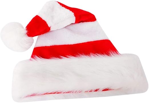 striped christmas hat