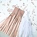 UNIQOOO 60 Sheets Premium Metallic Rose Gold Tissue Gift Wrap Paper Bulk, 20