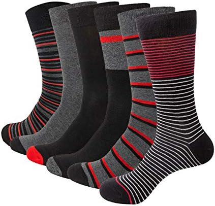 Amazon.com: Love Sock Company Premium Organic Cotton Dress Socks for Men   5 Pack Luxury Bundle with Seamless Toe & Stay-Up Cuff  One Size 7-12 -  Athens : Clothing, Shoes & Jewelry