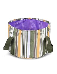 REDCAMP   Cubo plegable para acampada, 12 L, para