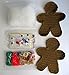 Crochet Gingerbread Man Craft Kit / Holiday Craft Kit for Kids / Decorate Your Own Gingerbread Man / Holiday Christmas Decor / DIY Crafts