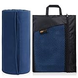 SUNLAND Microfiber Sports Travel Towel Fast Drying Camping Towel Ultra Compact and Super Absorbent Beach Towel Suitable for Gym Backpacking Workout Swimming Yoga Hiking