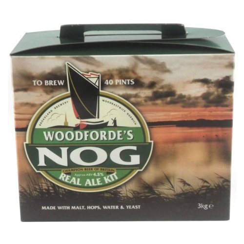 Woodfordes Nog Porter Style (3kg) (40 pt) beer kit Amazon.co.uk