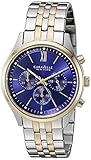 Caravelle New York Men's Quartz Stainless Steel Dress Watch (Model: 45A131)