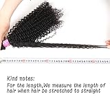 ISEE Hair 9A Grade Mongolian Kinky Curly Hair Extension Virgin Human Hair Weaving 3 Bundles Kinky Curly Virgin Hair 100% Human Hair Weaves Extension Mongolian Virgin Hair (30 30 30inches)