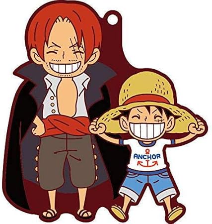 Amazon ラバーマスコット バディコレ ワンピース ルフィスペシャル 6 モンキー D ルフィ シャンクス 単品 ロボット 子ども向けフィギュア おもちゃ