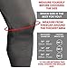 KARM Knee Brace for Women & Men - Adjustable Knee Support Brace for Meniscus Tear, Arthritis Pain, Compression with Side Stabilizers & Patella Gel Pad (XS/S/M/L Black)