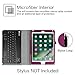 Fintie iPad 9.7 2018 2017 / iPad Air 2 / iPad Air Keyboard Case - Folio Stand Cover with Removable Wireless Bluetooth Keyboard for Apple iPad 6th / 5th Gen, iPad Air 1/2, Purple