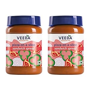 Veeba Pizza on a Slice Sandwich Spread, 560g – Pack of 2