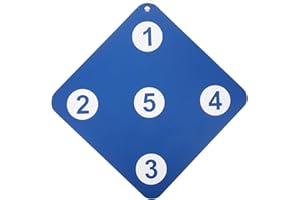 Besportble Hanging Fencing Target Board for Sword Practice Durable Rubber Fencing Equipment for Indoor Training and Portable 