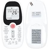 PZL New AC Replacement Remote Control for Arctic King Midea Window Air Conditioner BG(C) E R09B/BG(C) E R09C/BG(C) E R09/R09B/BGE R09B/BGCE R09A/BG(C) E RG09B/BG(C) EF