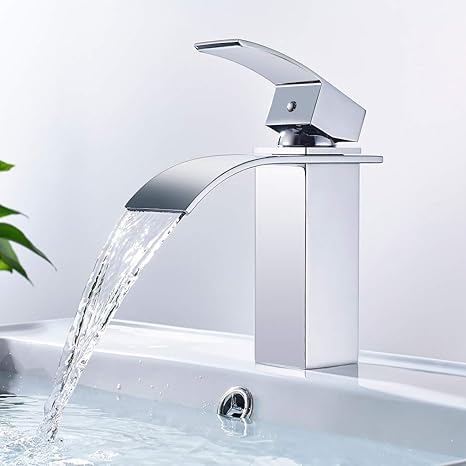 BONADE Grifo de Lavabo Cascada Griferia para Baño Alta Calidad