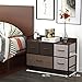ROMOON Dresser Organizer with 5 Drawers, Fabric Dresser Tower for Bedroom, Hallway, Entryway, Closets - Wide