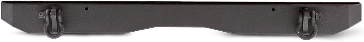Body Armor 4x4 TJ-2994Black Standard Design Rear Bumper for Jeep 1987-1996 YJ and 1997-2006 TJ