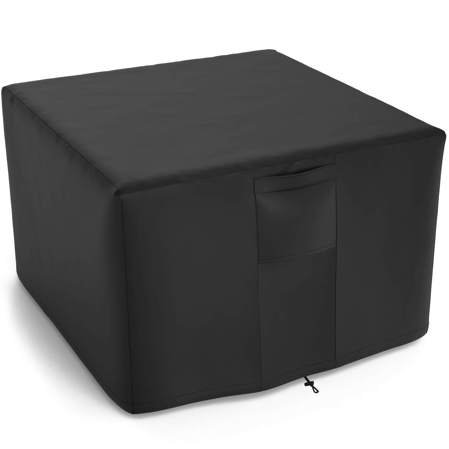 Photo 1 of NUPICK 36 Inch Square Fire Pit Cover for Propane Fire Pit/Table, 100% Waterproof Cover Fits 30/32/34 Inch Fire Pit, All Weather Resistant