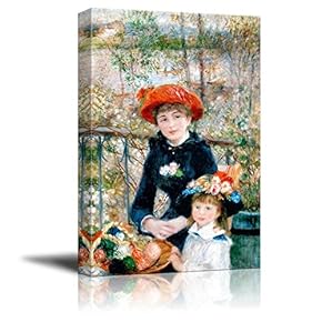 Two Sisters (On The Terrace) by Pierre Auguste...