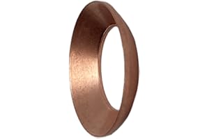 SECO SEALS SECO45C, 45 Degree Flare Gasket - Copper 110 - Pkg of 25 (08-1/2" Nominal Tube OD)