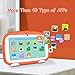Kids Tablets,7inch Kids Android Tablets for Kids 1G+16G Android9.0 Quad Core Kids Tablets with WiFi Parental Control,GMS Certified,Bionic Design with Kids-Proof Case.