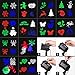 Led Christmas Light Projector, FengNiao led Projector Light Show with 12 Switchable Patterns, Waterproof Outdoor led Projection Light for Festival Birthday Wedding Holiday Decoration