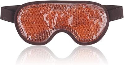 NEWGO Cooling Eye Mask Hot Cold Therapy Reusable for Puffy Eyes