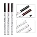 Cloud Retailers Eyebrow Tattoo Pen Microblading-3D Fork Tip-Chestnut, Brown, Dark Gray