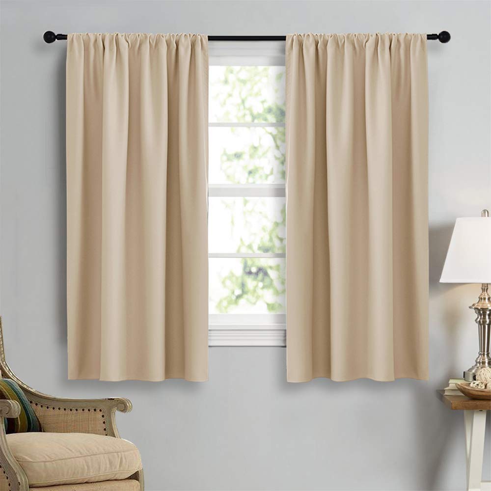 Amazoncom NICETOWN Blackout Room Darkening Curtains Home