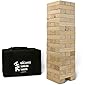 Yard Games Giant Tumbling Timbers with carrying case starts at 2.5-feet tall and builds to 5-feet