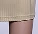 Bigyonger Women's Summer Halter Sleeveless Backless Sexy Mini Bandage Dress,Beige,Small