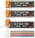 0.7 mm Premium Mechanical Pencil Lead Refills 360 leads