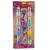 Dreamworks Trolls Best Peel-Off Nail Polish Gift Set for Kids, 8 Count Different Colors with Nail File