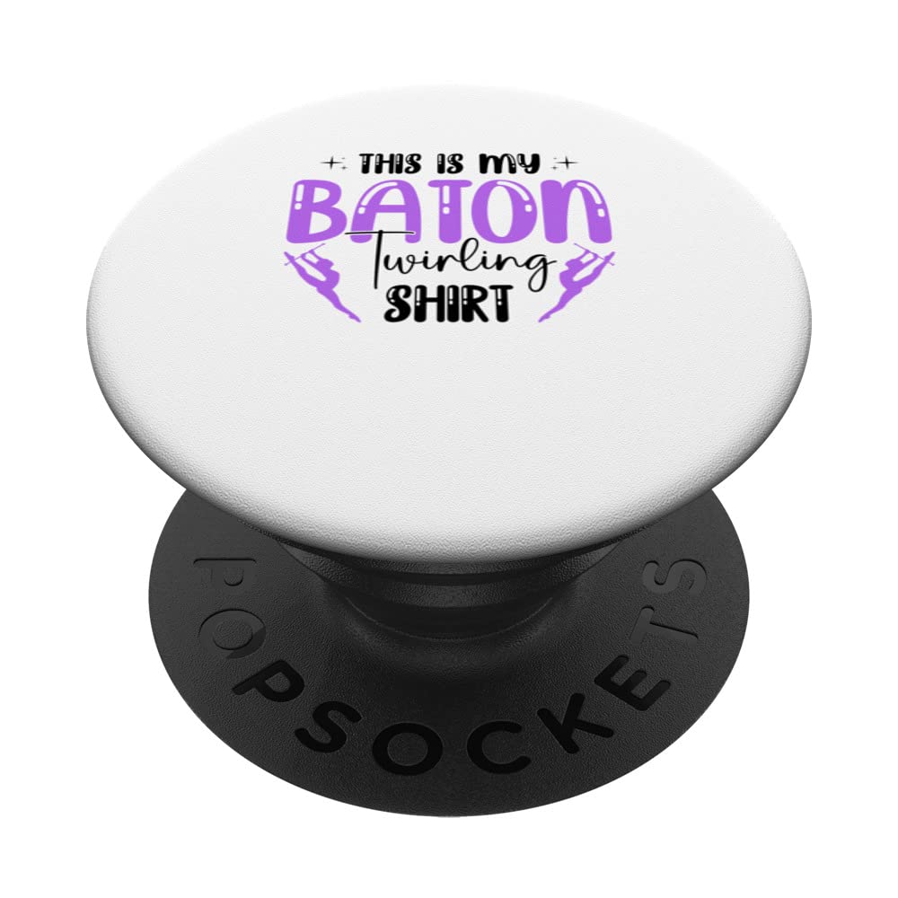 Majorette Twirler Baton Twirling PopSockets Swappable PopGrip