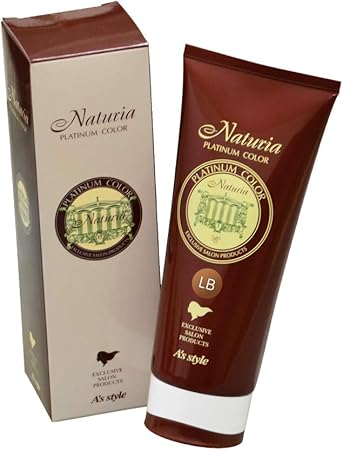 Amazon アズスタイル 天然くちなしで髪色 艶アップ ナチュリア プラチナカラー ライトブラウン0g 手袋 耳キャップ付 ナチュリア 白髪染め 通販