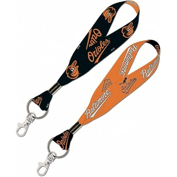 Accesorios Béisbol Oficiales Cordón Baltimore Orioles - Hebilla Desmontable 1 Pulgada - Negro - Producto Oficial Producto Béisbol