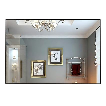 Amazon Com Xiaodong Mirror Framed Square Wall Mirror Wall