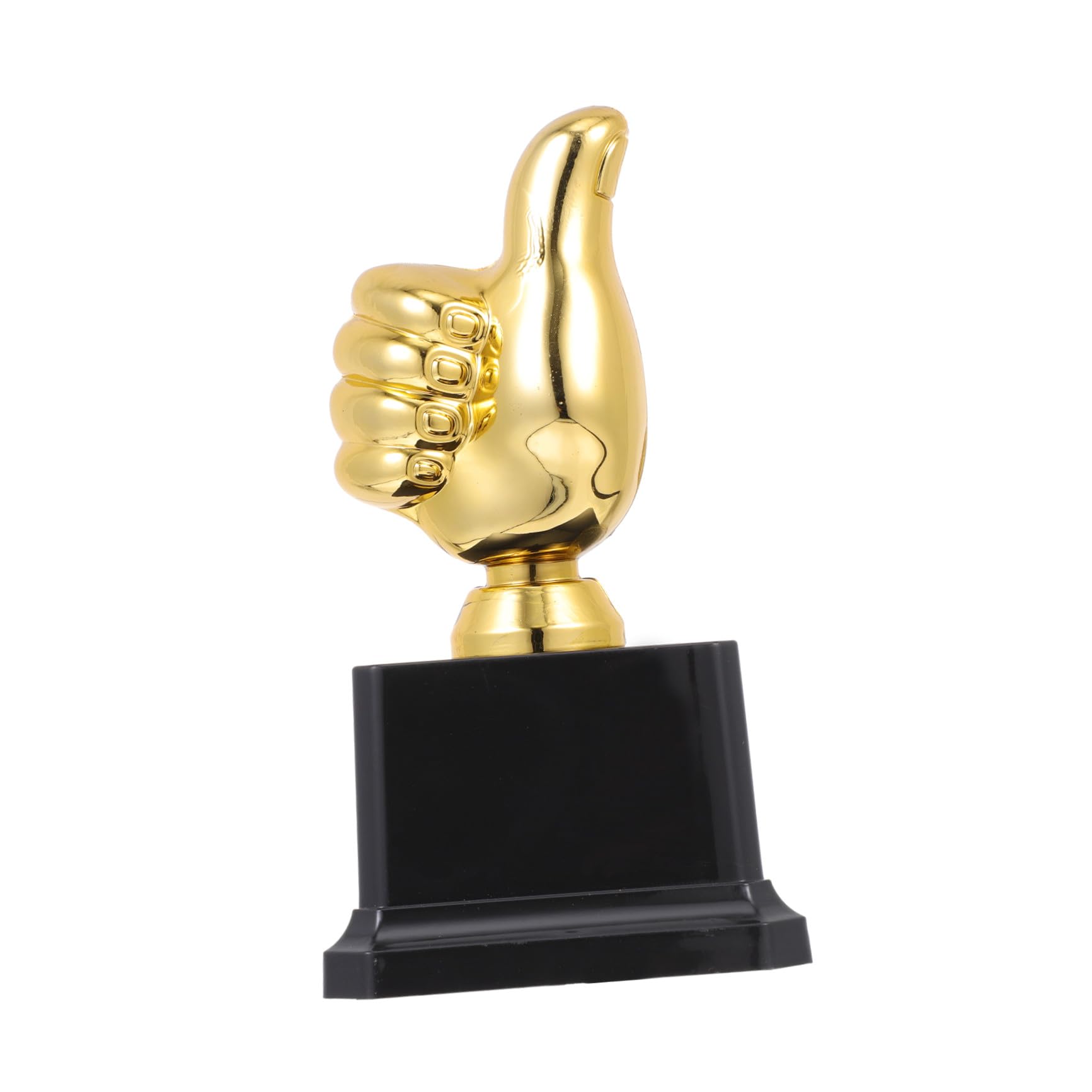 Toddmomy 1Pc Awesome Thumbs Up Trophy Thumbs up Award Trophies Awards Plastic Golden Rewards for Sports Competition（A