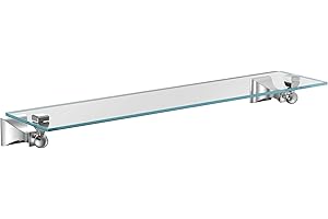 Moen 8390CH Retreat Glass Vanity Shelf (Chrome)