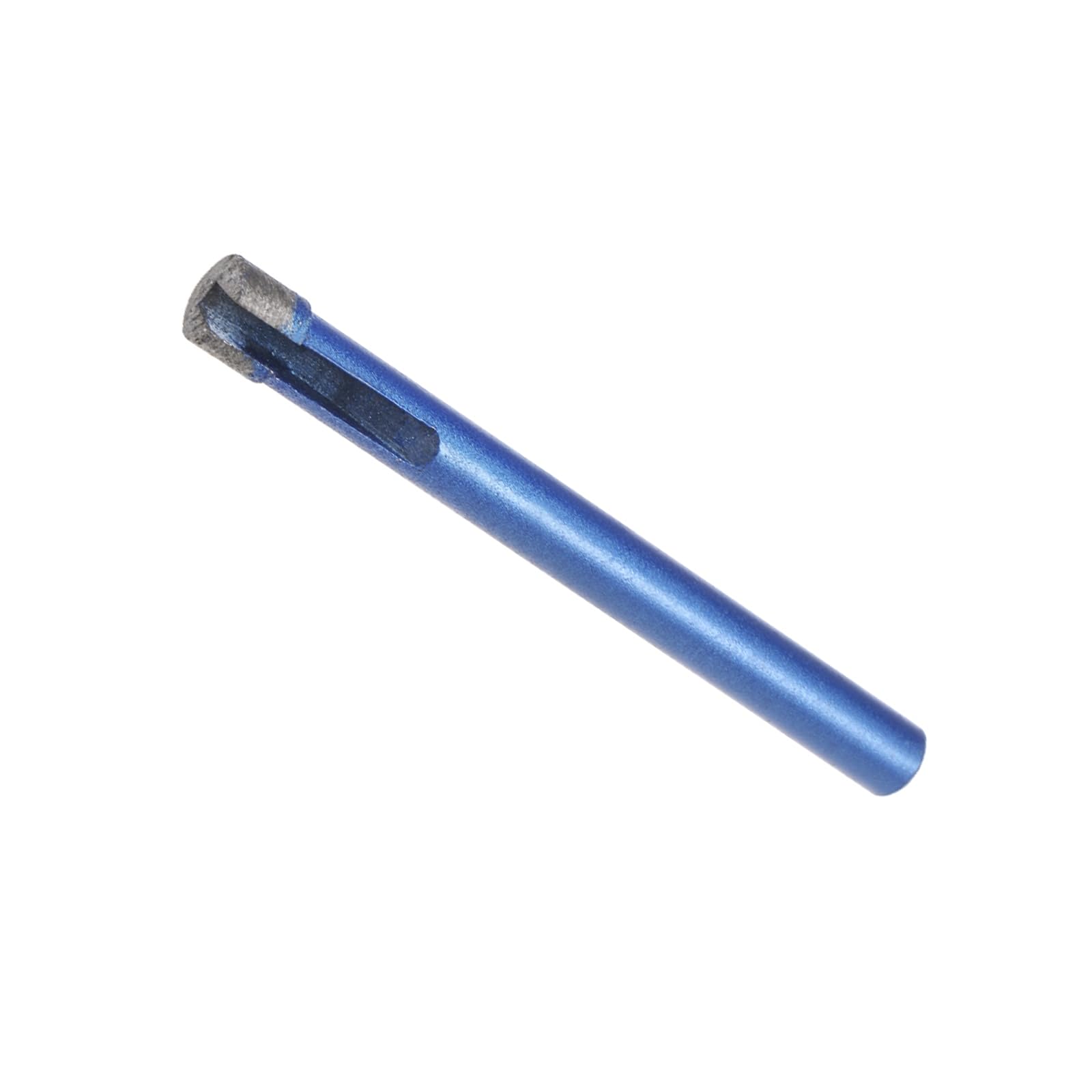 CoCud Diamond Core Drill Bit, 8mm Dia Round Shank, Tiles Stones Marble Concrete Dry/Wet Hole Saws Blue - (Applications: for M10 Angle Grinder), 1-Piece