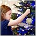 27PCS Wooden Snowflakes Shaped Christmas Hanging Ornaments, Unfinished Blank Wood Cutouts Embellishments Crafts w/Natural Twine for Home Christmas Tree Decor, Xmas Gift Tags (Bulk Large Snowflakes)