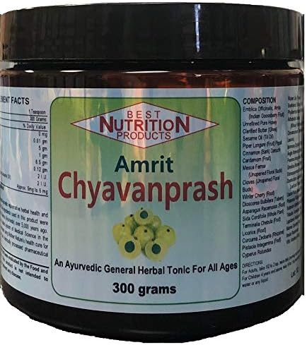 Chyavanprash, Nutritional Ayuvedic Tonic Supplement for Health (300 Grams)