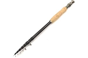ACHKLZN New 2.7M Telescopic Fly Fishing Rod Portable Carbon Ultralight Fast Action Fly Fishing Rod Cork Handle Tackle