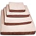 Paws & Pals Orthopedic Pet Bed Foam-Mattress for Dogs & Cats – Soft Quilted Cushion Mat - Rectangular Fits Crate, Carrier & Kennel - Various Sizes