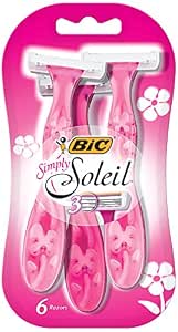 Bic simply soleil razors - 6 ct (070330724785)