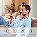 Bluetooth Headphones, FKANT Magnetic Wireless Headphones V4.2 Flexible Neckband Bluetooth Earphones Earbuds Sports Sweatproof Noise Canceling Headset with Mic Compatible for iPhone Xs Xr X 8