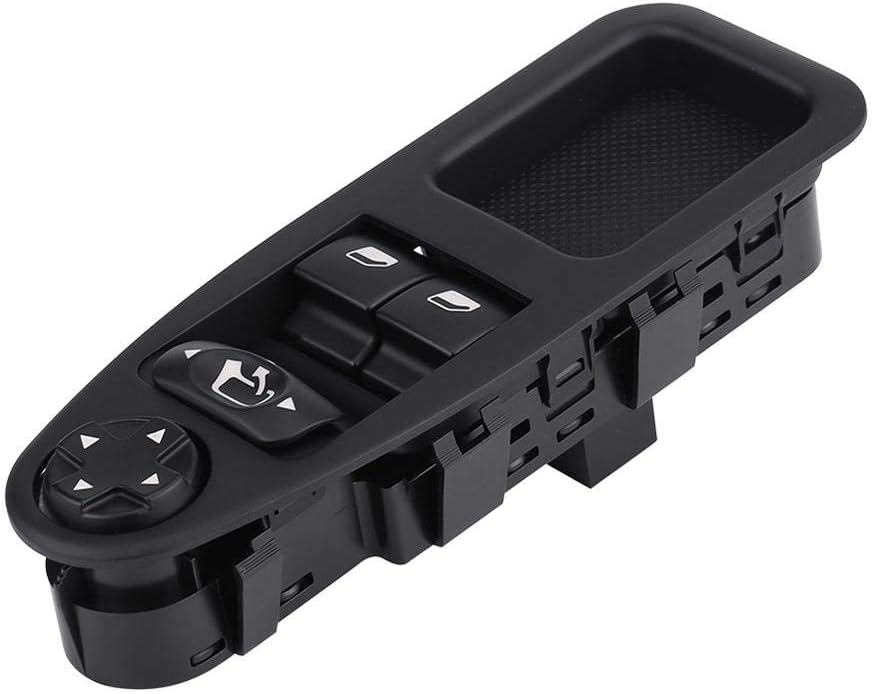 Moshbu Master Power Window Mirror Switch 6554.ZJ for Fiat Scudo Citroen Jumpy Peugeot Expert 2007-2016