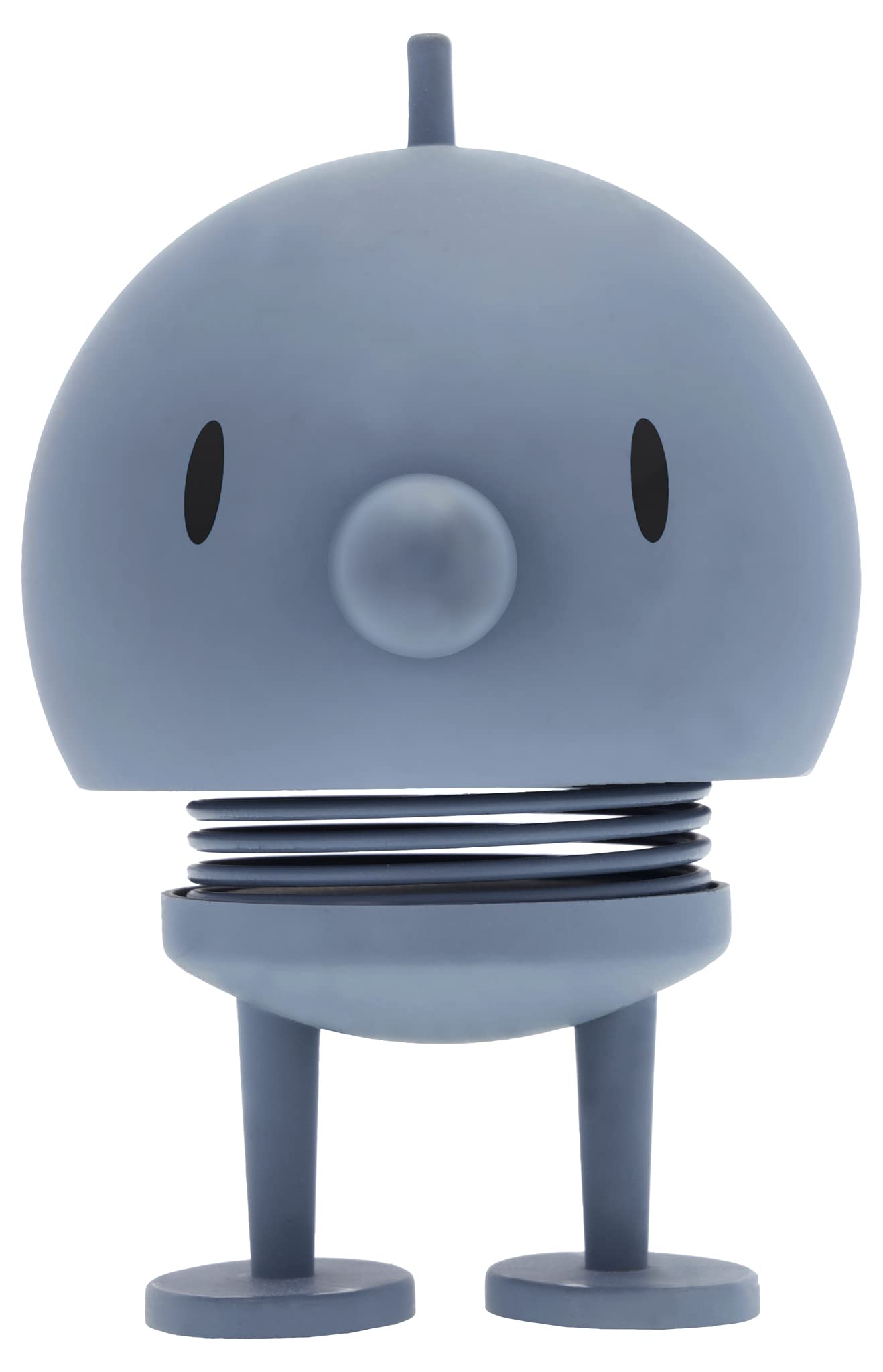 Hoptimist Soft Bumble Wobbly Figure Decoration – Scandinavian Desk and Office Gadget – Fun Collectible Gift for Men and Women – Danish Design – ABS Plastic – 10.5 x 8.5 cm – Medium – Sky Blue